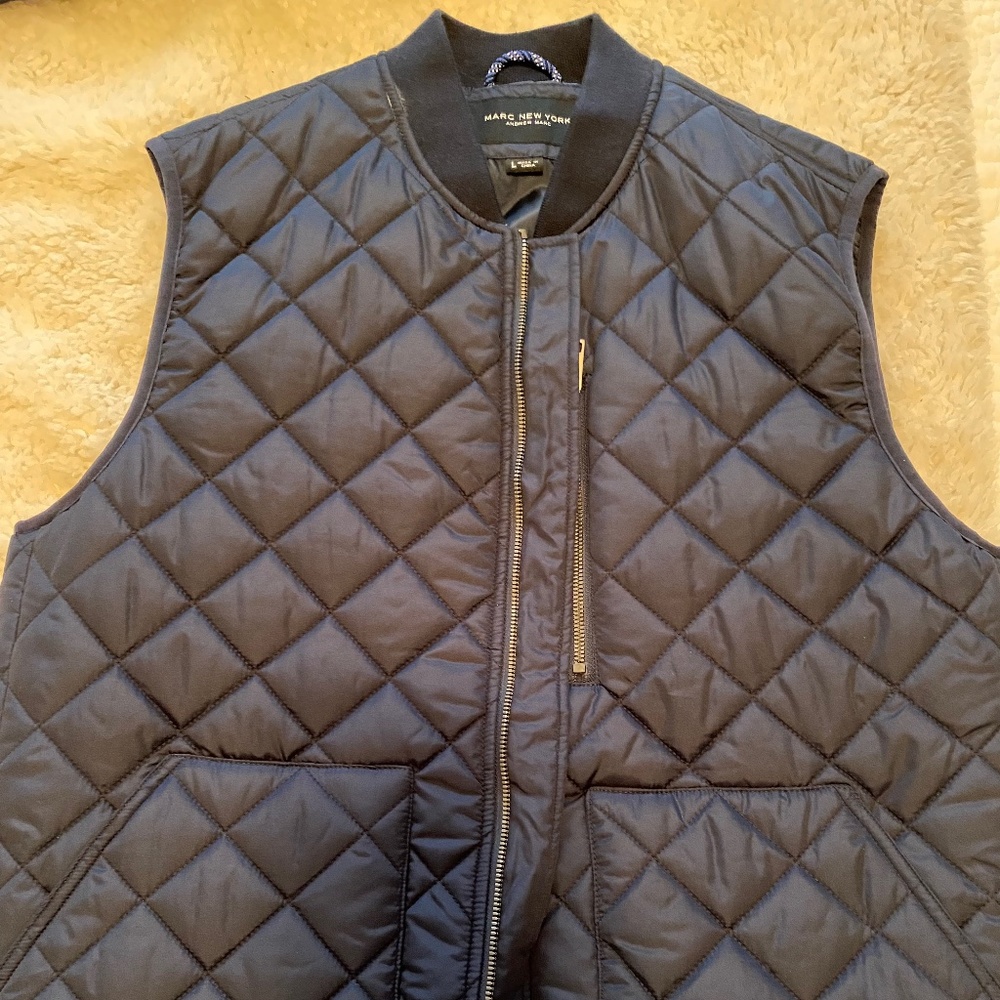 Marc New York Navy Vest